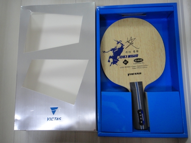 新品未使用☆VICTASラケット 丹羽孝希・ST 旧モデル 箱付