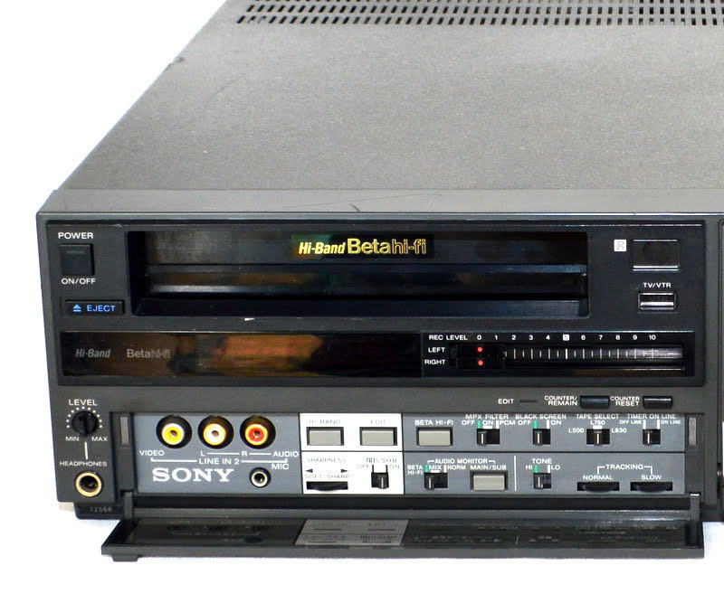 激レア☆美品】SONY ソニー SL-HF3000 ベータ ビデオデッキ Hi-Band