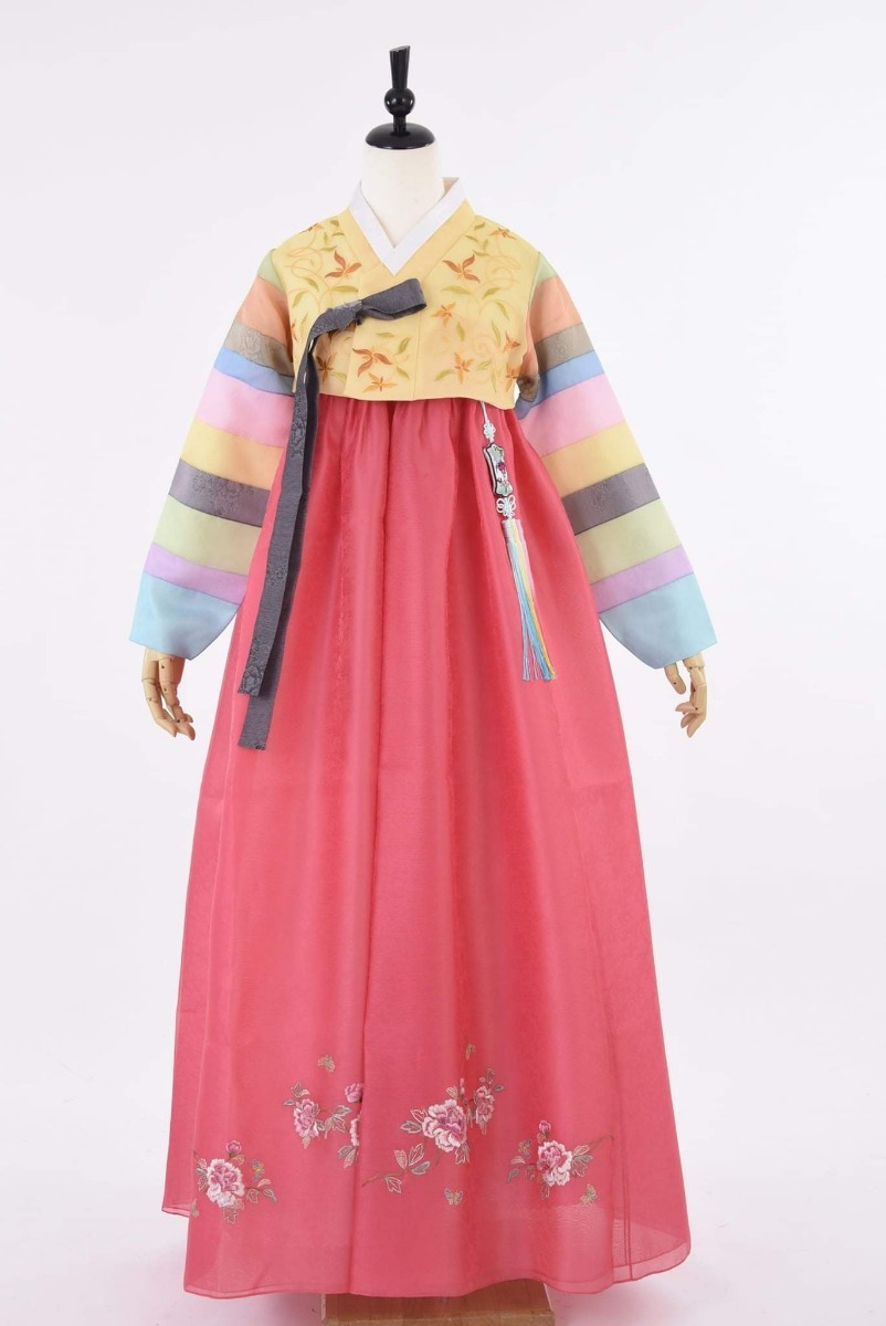 上位 レディースファッション 韓国民族衣装 チマチョゴリ２点セット Taxijetci Com