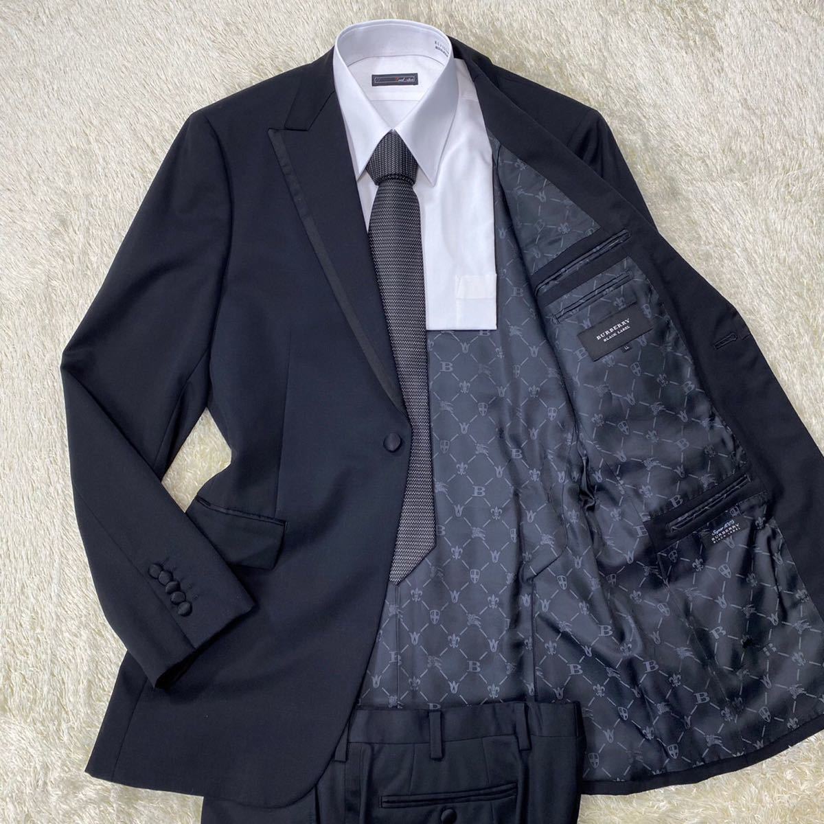 バーバリーブラックレーベル【圧巻のモノグラム】BURBERRY BLACK LABEL