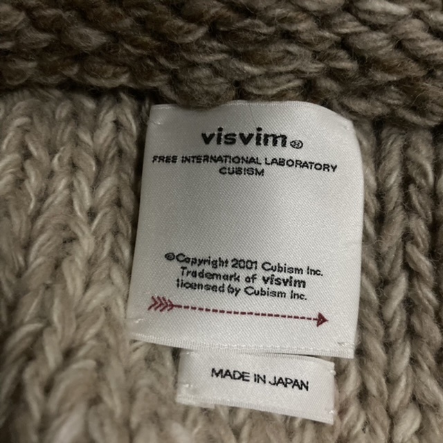 visvim 21AW新作COWICHAN GRADIENT HAND-KNIT (N.D.) size3 BEIGE 税込