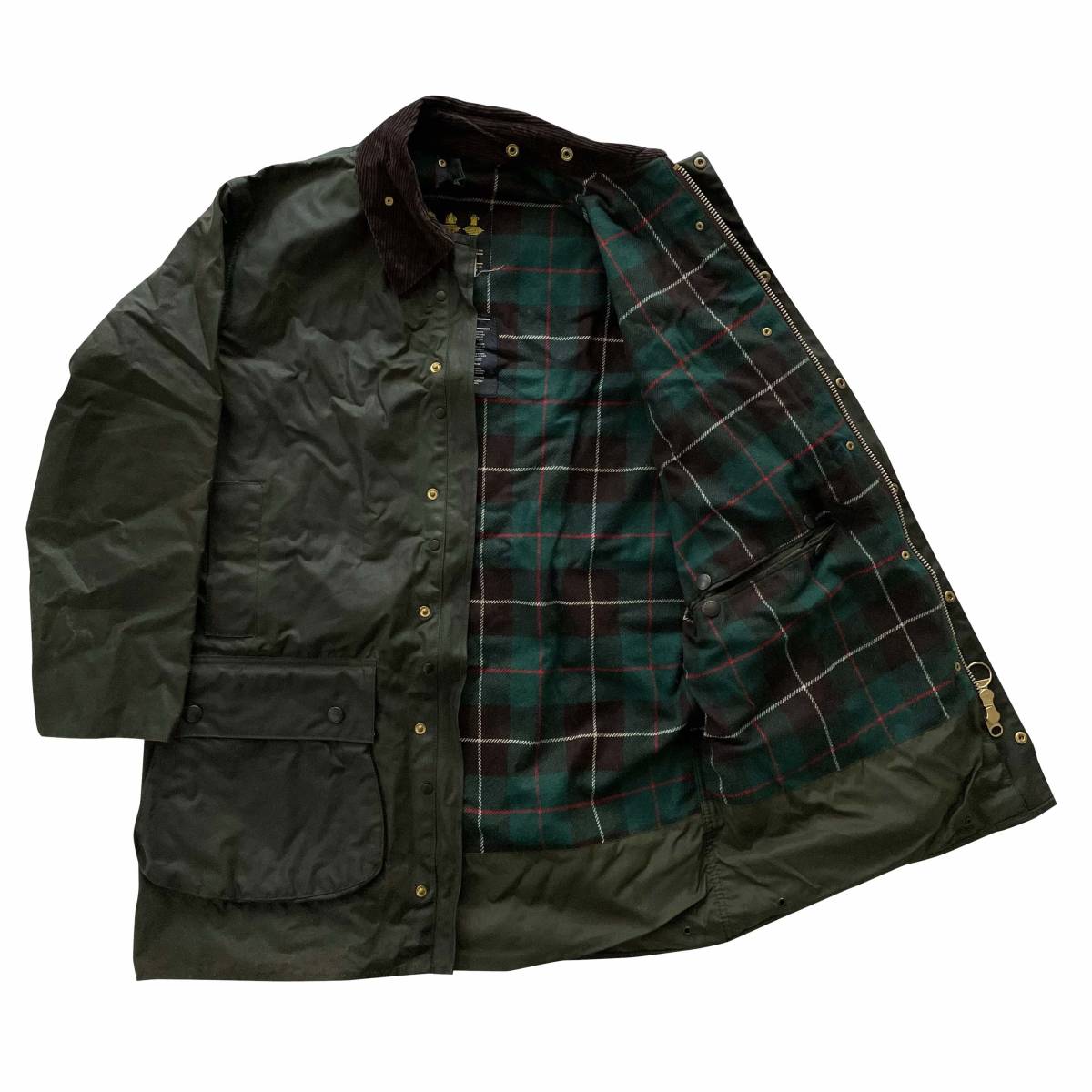 Vintage】Barbour NORTHUMBRIA 42 バブアー ノーザンブリア 3Crest 3