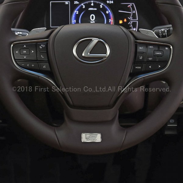 ☆F-SPORT☆汎用金属製ロゴアタッチプレート/LEXUS IS350 GS450h LS500h ES300h HS250h CT200h UX250h NX300h RX450h LX570 RC350 LC500h_画像8