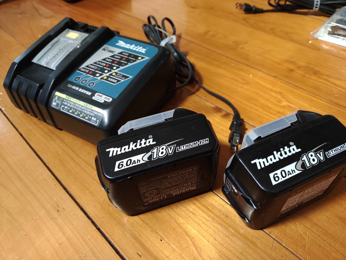 最安価格(税込) Makita - マキタ 充電器 DC18RC 18V6Ahバッテリー2個の