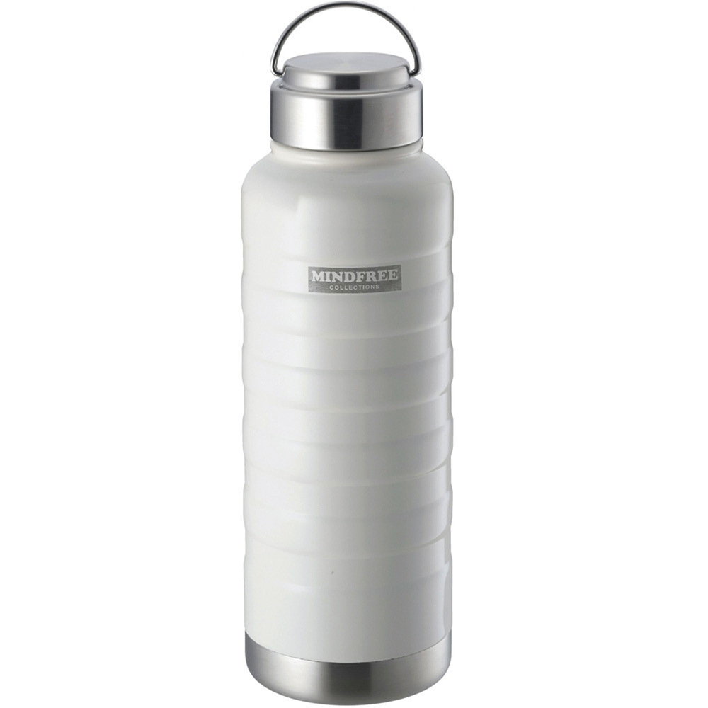  free shipping stainless steel bottle 1000ml flask my bottle vacuum two -ply ma India free white MF-10W/3778x 1 pcs 