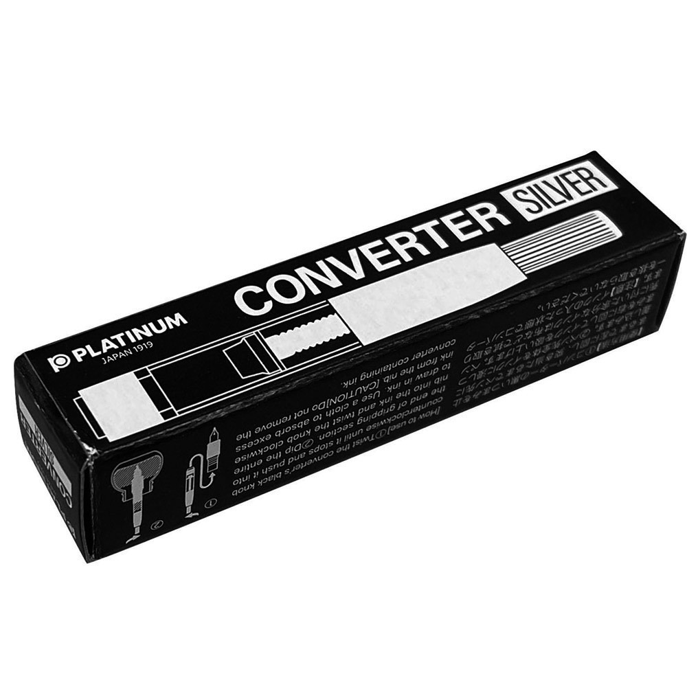 送料無料メール便 コンバーター 700 万年筆用吸入具 プラチナ万年筆 CONVERTER-SILVER 700A/2456ｘ３本セット/卸_画像2