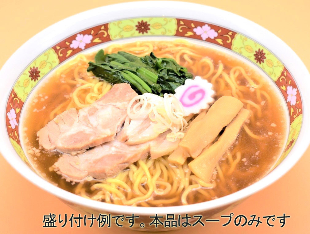 同梱可能 ラーメンスープの素 別撰 丸醤油ラーメンスープ 36ml 平和食品ｘ８食セット/卸_画像2