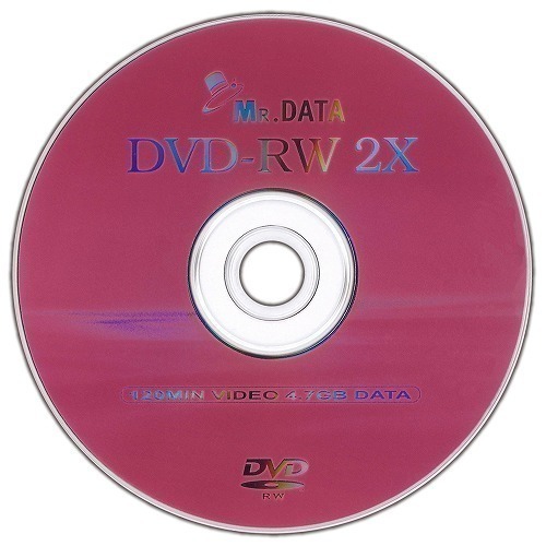 送料無料メール便 DVD-RW 4.7GB 2倍速 10枚 アナログ録画・データ用 MRDATA DVD-RW47 2X 10PS/7605ｘ１個_画像3