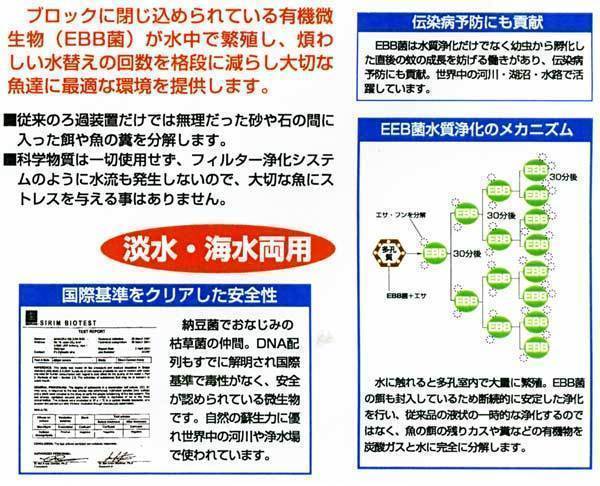 同梱可能 バイオミニブロック（バイオ・ミニ・ブロック）水槽の水質浄化にｘ５個セット/卸_画像8