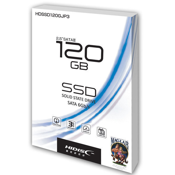 送料無料 SSD 120GB 2.5inch SATA HDSSD120GJP3/0776 HIDISC_画像4