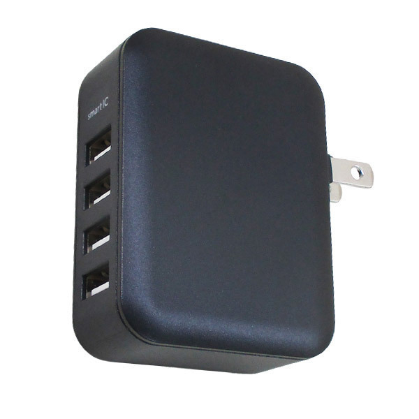  включение в покупку возможность AC-USB адаптер AC-USB зарядное устройство 4 порт 4.8A. мощный зеленый house GH-ACU4B-BK/7244