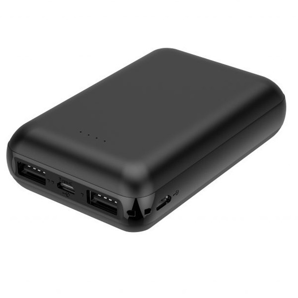 送料無料メール便 箱出し モバイルバッテリー 10000mAh 残量表示 USB-Type C入出力 PSEマーク有 HIDISC HD-MBTC10000GFBK/0045_画像4