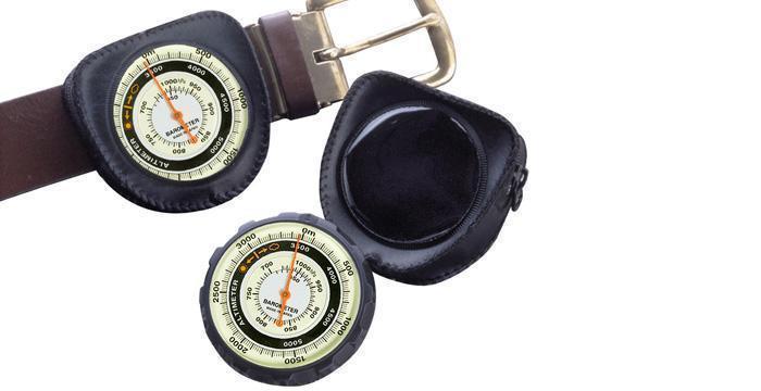  free shipping mail service ( cushioning less ) altimeter ever Trust atmospheric pressure display attaching altimeter No.610 made in Japan 