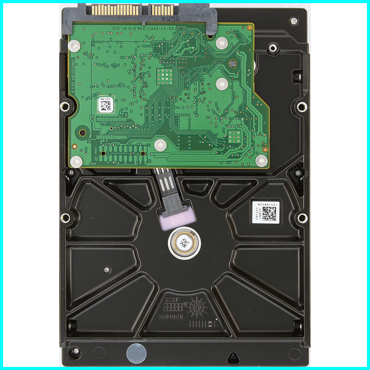 Seagate ST250DM000-1BD141-501 DP/N 0YVMKX 3.5インチ SATA600 250GB 1271回 11426時間_画像2