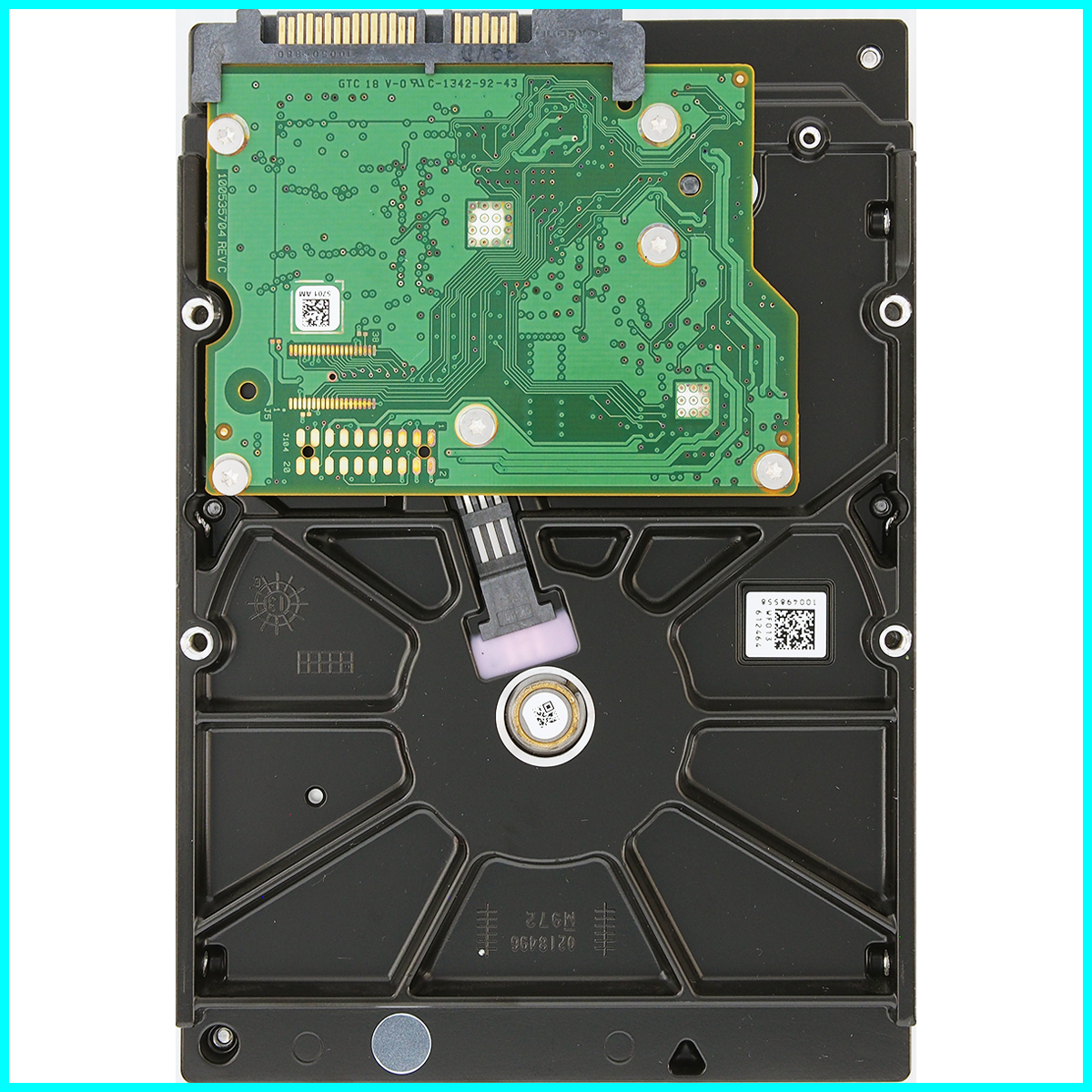 Seagate ST250DM000-1BD141-501 DP/N 0YVMKX 3.5インチ SATA600 250GB 2166回 7031時間_画像2