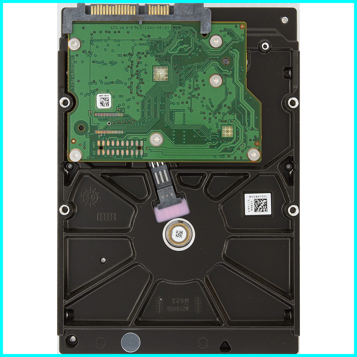 Seagate ST250DM000-1BD141-501 DP/N 0YVMKX 3.5インチ SATA600 250GB 1857回 7834時間_画像2