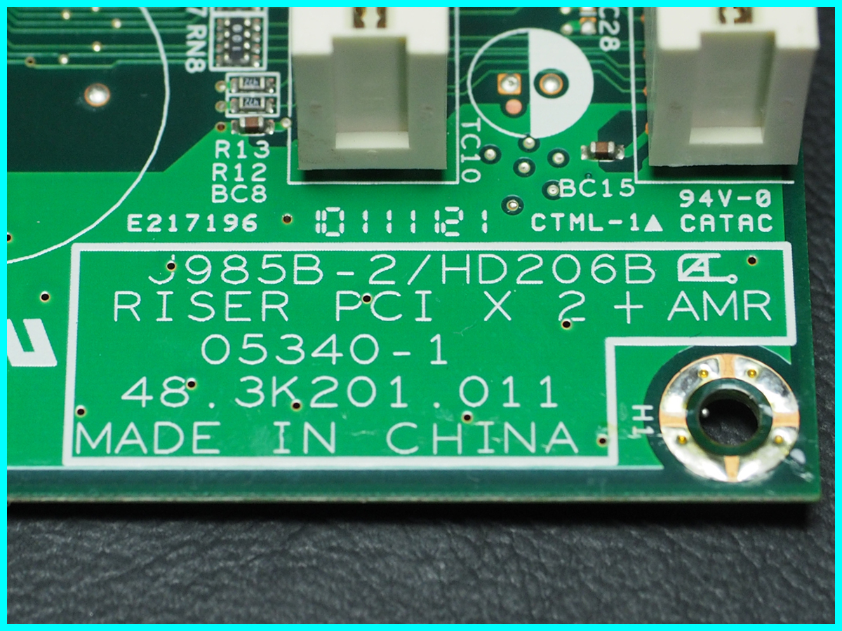富士通 FMV-D5290 FMVDD2A0E1 PCIライザーカード J985B-2/HD206B_画像2