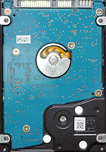 TOSHIBA MQ01ABF032 2.5インチ 7mm SATA600 320GB 41回 15467時間_画像2