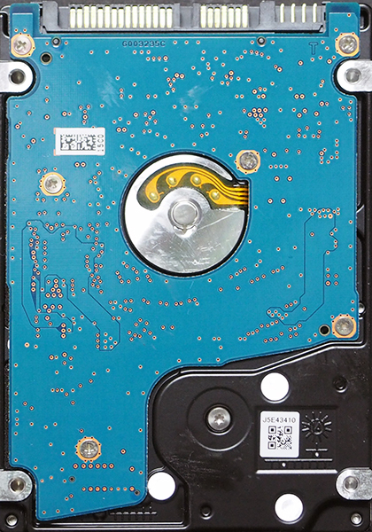 TOSHIBA MQ01ABF032 2.5インチ 7mm SATA600 320GB 67回 15438時間_画像2