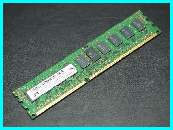 Micron MT18JSF25672PZ-1G1F1BA PC3-8500R DDR3-1066 ECC REG 2GB ※対応マザーボードにご注意ください_画像2
