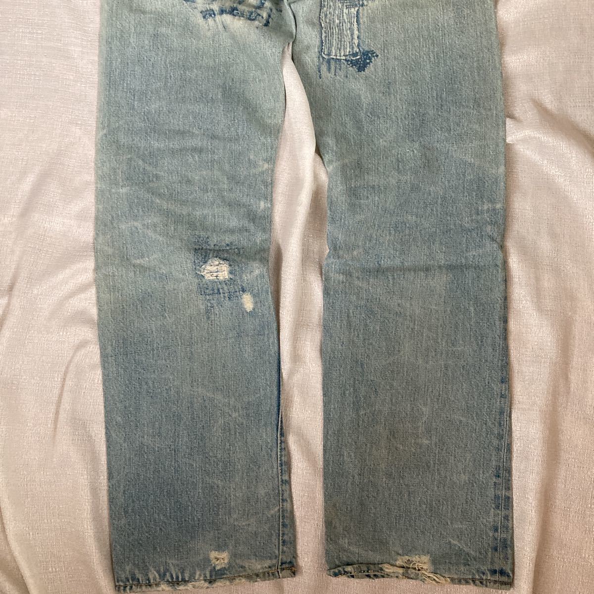KAPITAL キャピタル パッチワーク ダメージ加工 デニム パンツ KAPITAL キャピタル パッチワーク ダメージ加工 デニム パンツ