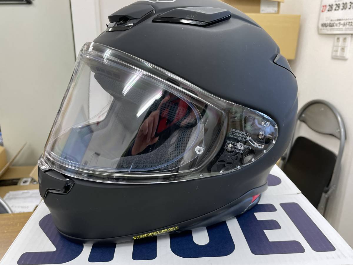 SHOEI ショウエイ ヘルメット Z-8 ゼットエイト マットブラック M 57cm バイク用 ピュアスポーツ フルフェイス