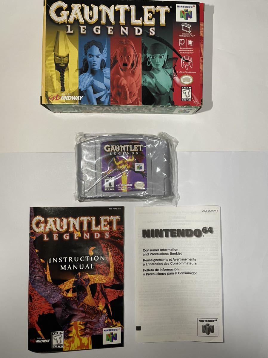Gauntlet(ガントレット)【中古美品・完品・NES北米版】 【超目玉