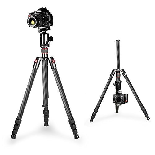 送料無料☆NEEWER 66インチポータブル軽量カーボンファイバー製カメラ