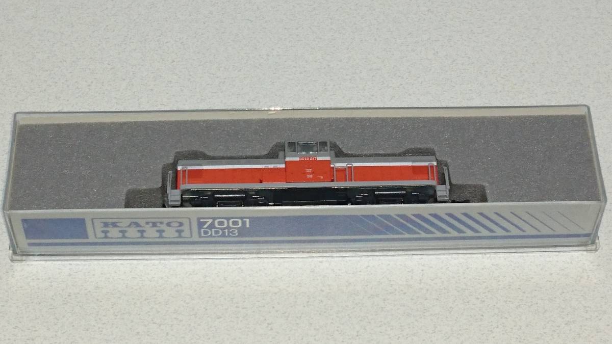 遊勝工房 Ｎゲージ KATO 7001DD13-217号機ディーゼル機関車 中古品扱い アウトレットセール 特集 【2021年製 運行確認 低速から運行