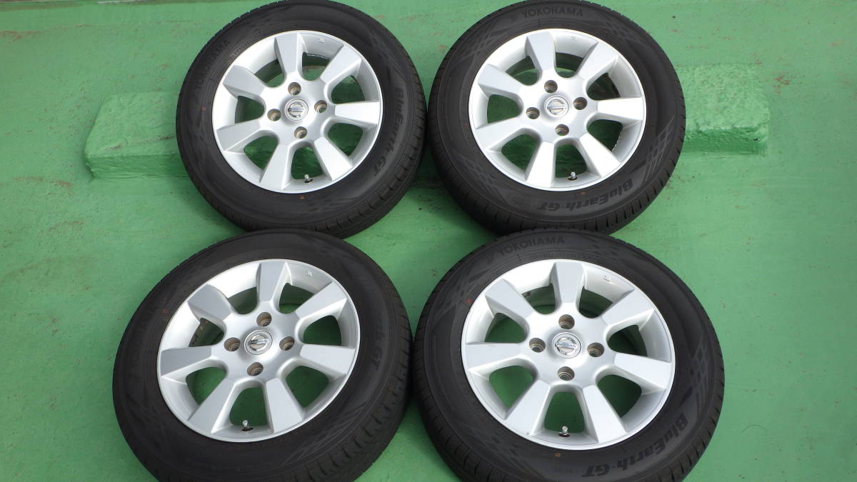 ☆日産純正☆ティーダ☆PCD114.3☆185/65R15☆バリ山☆4本☆ ic.sch.id