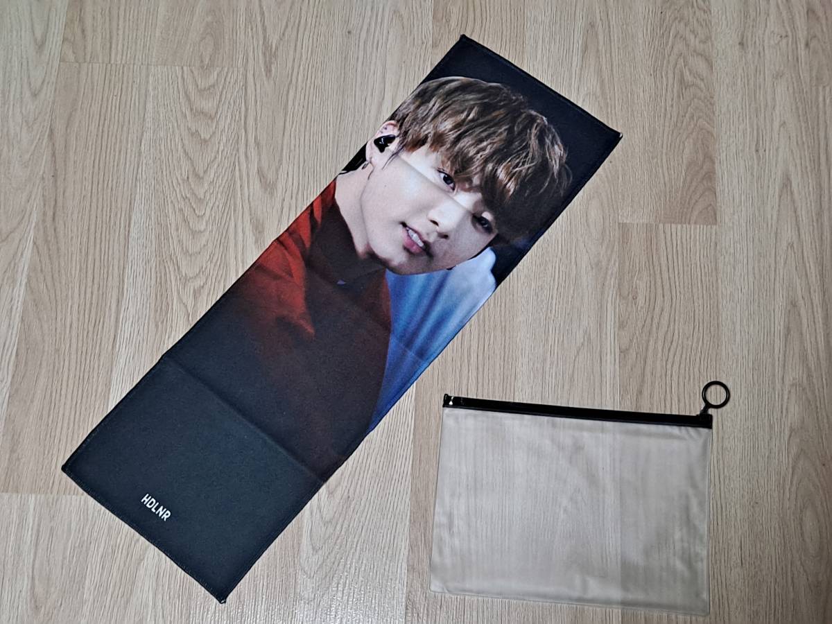 防弾少年団BTS★ジョングク マスター HEADLINER スローガン 応援タオル PHOTO★グク JK フォド TOWEL グッズ バンタン マスタニム_画像1