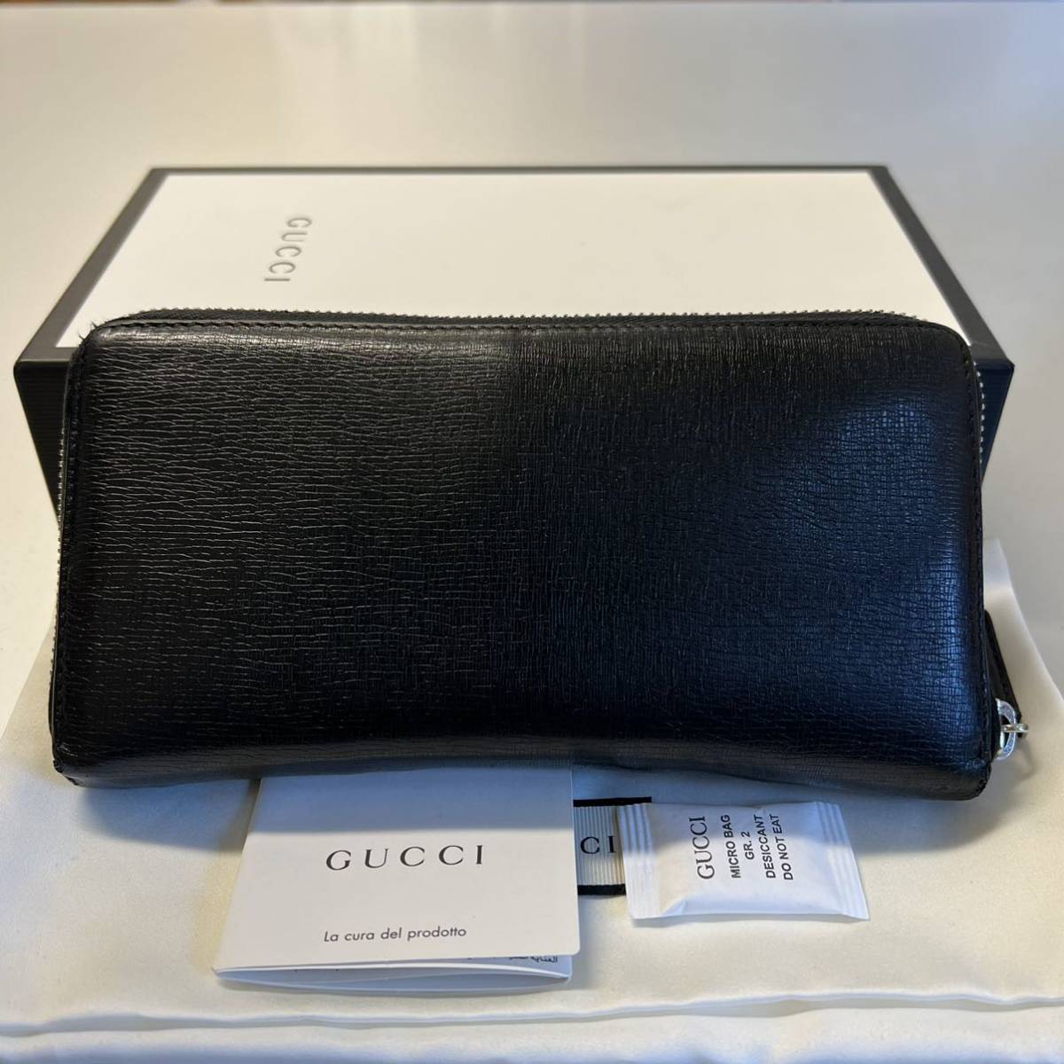 未使用に近い! グッチ GUCCI 財布 長財布 インターロッキングGG