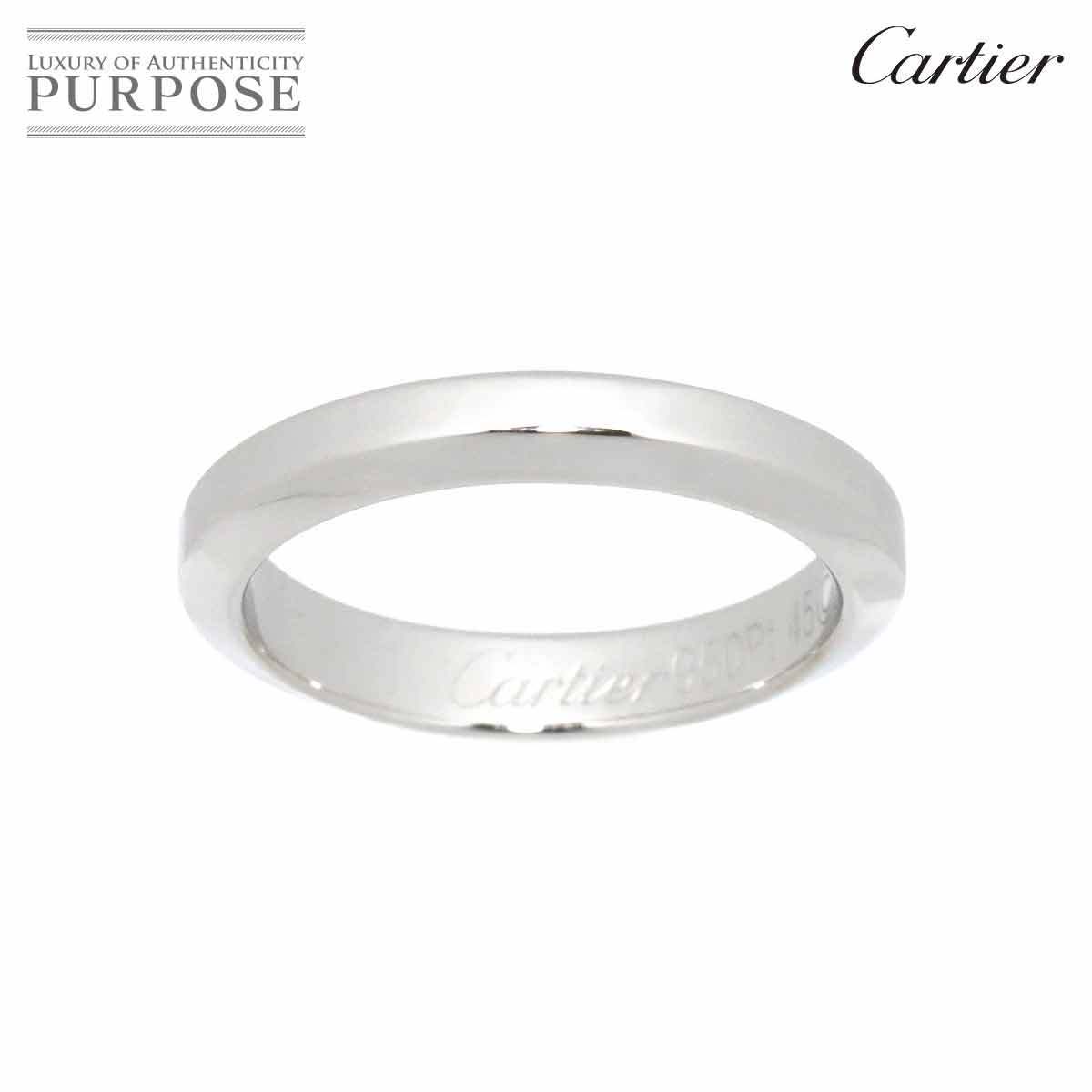 カルティCartier デクラレーション #45 リンPt プラチナ 指輪 Declaration Ring 90131449 プラチナ