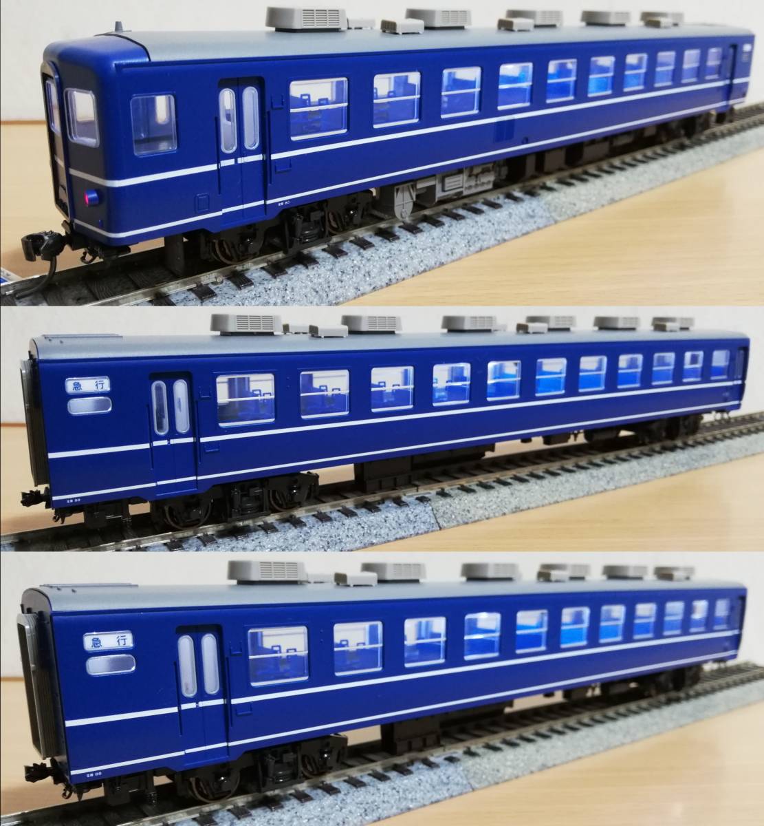 KATO 1-501 1-502 12系 6両 スハフ１２ ×2 オハ１２ ×4 DCC LED ( 室内