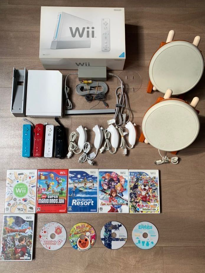 ヤフオク! - 【豪華セット】Wii 太鼓の達人 Wiiスポーツリゾート