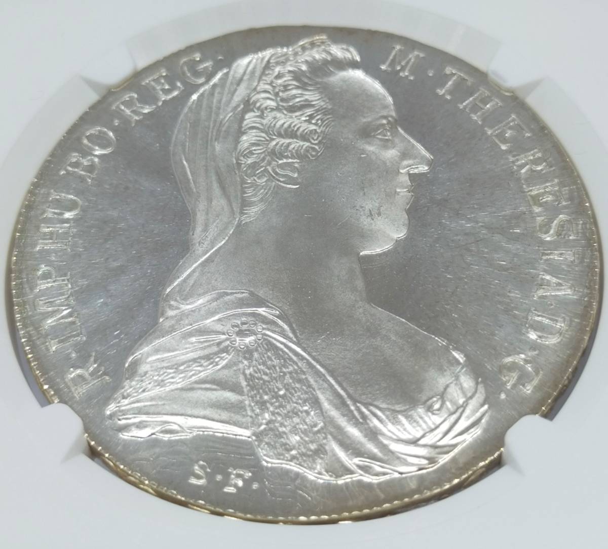 銀貨 シルバー マリアテレジア ターラー 銀貨 鑑定済み オーストリア 1780