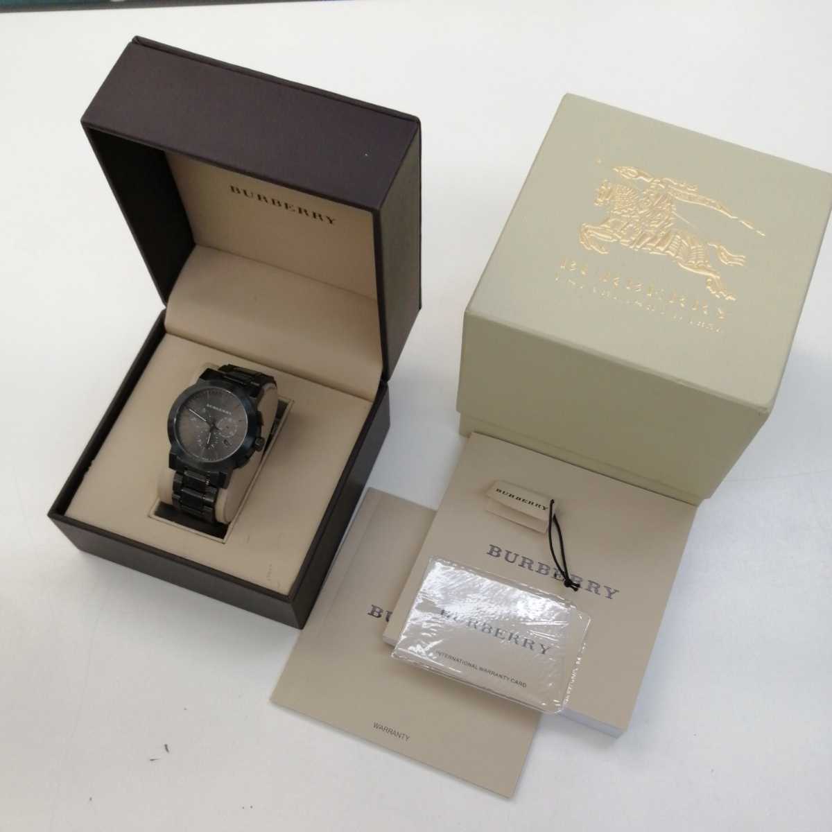 新作人気モデル BURBERRY　バーバリー　The クォーツ 腕時計　クロノグラフ　BU9354 Chronograph City バーバリー