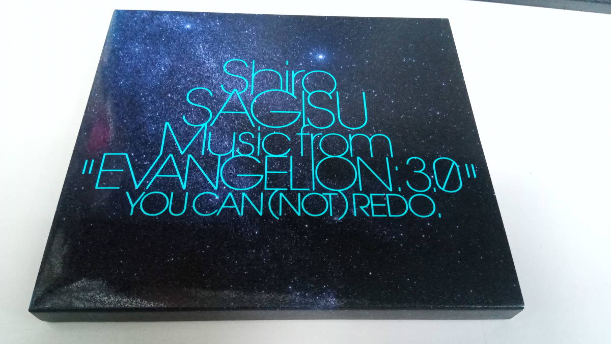 * free shipping * sleeve case attaching * Neon Genesis Evangelion new theater version Q soundtrack Shiro SAGISU Music from*EVANGELION 3.0*. nest poetry .*②