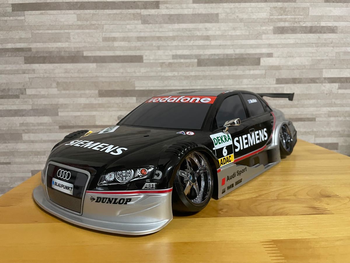 タミヤ アウディ A4 DTM 2005 チーム アプトスポーツライン 1/10