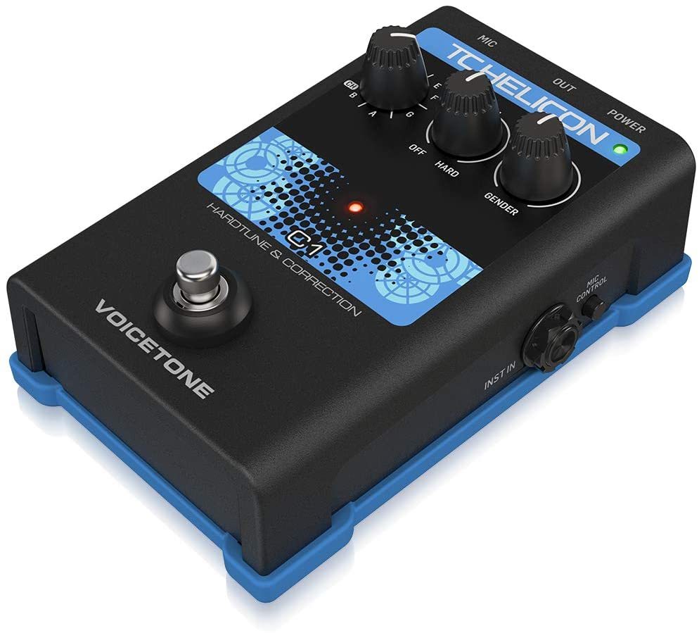 送料無料☆未使用】TC-HELICON VoiceTone C1 ボーカル用エフェクター