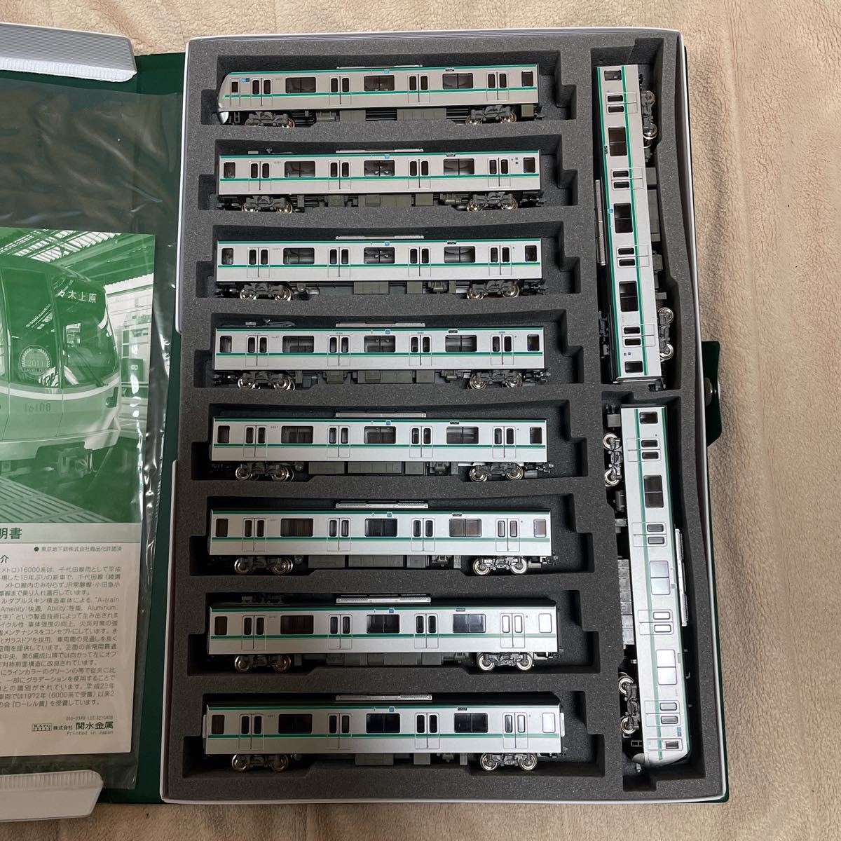 KATO 10-877/878 東京メトロ16000系 千代田線 KATO 10-877/878 東京メトロ16000系 千代田線