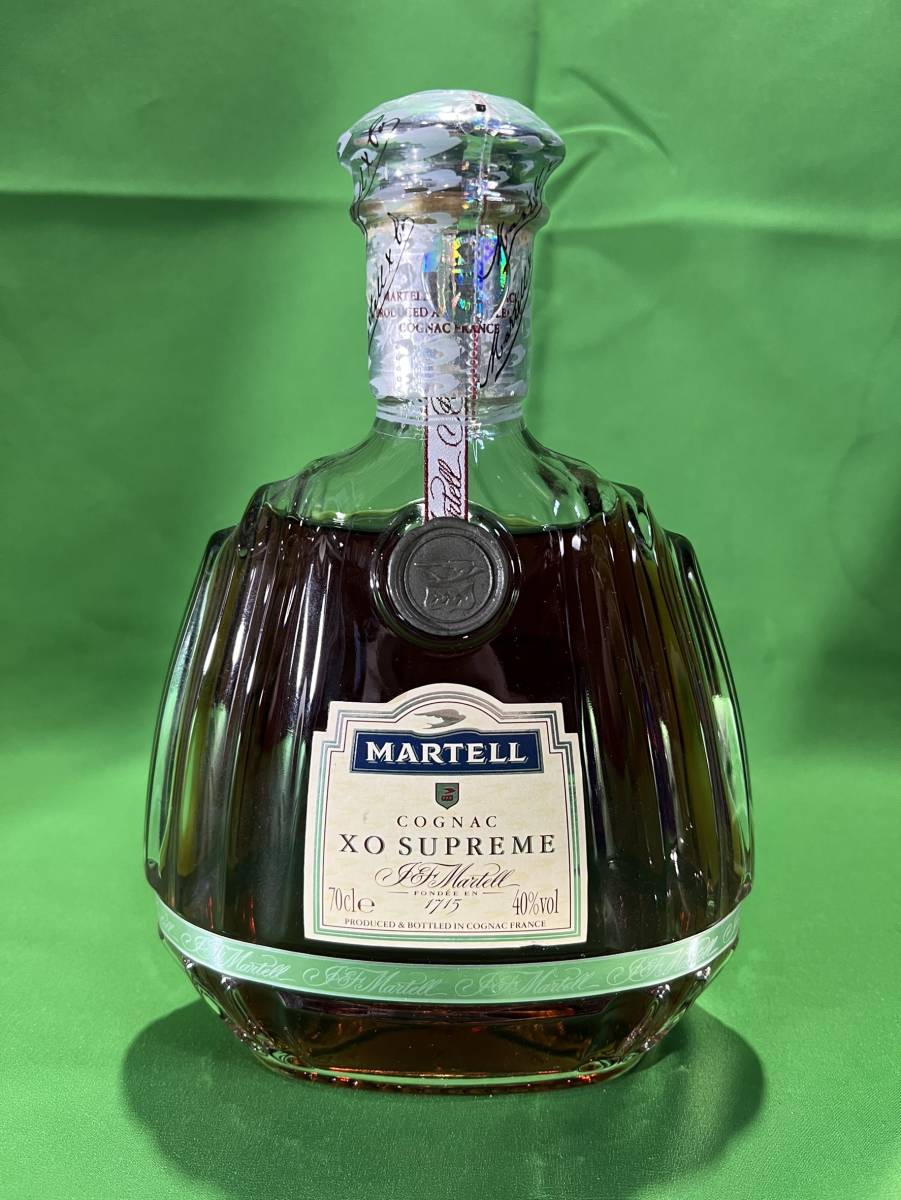 0324f【消費税なし・新品】未開栓 古酒 マーテル XO スプリーム 700ml