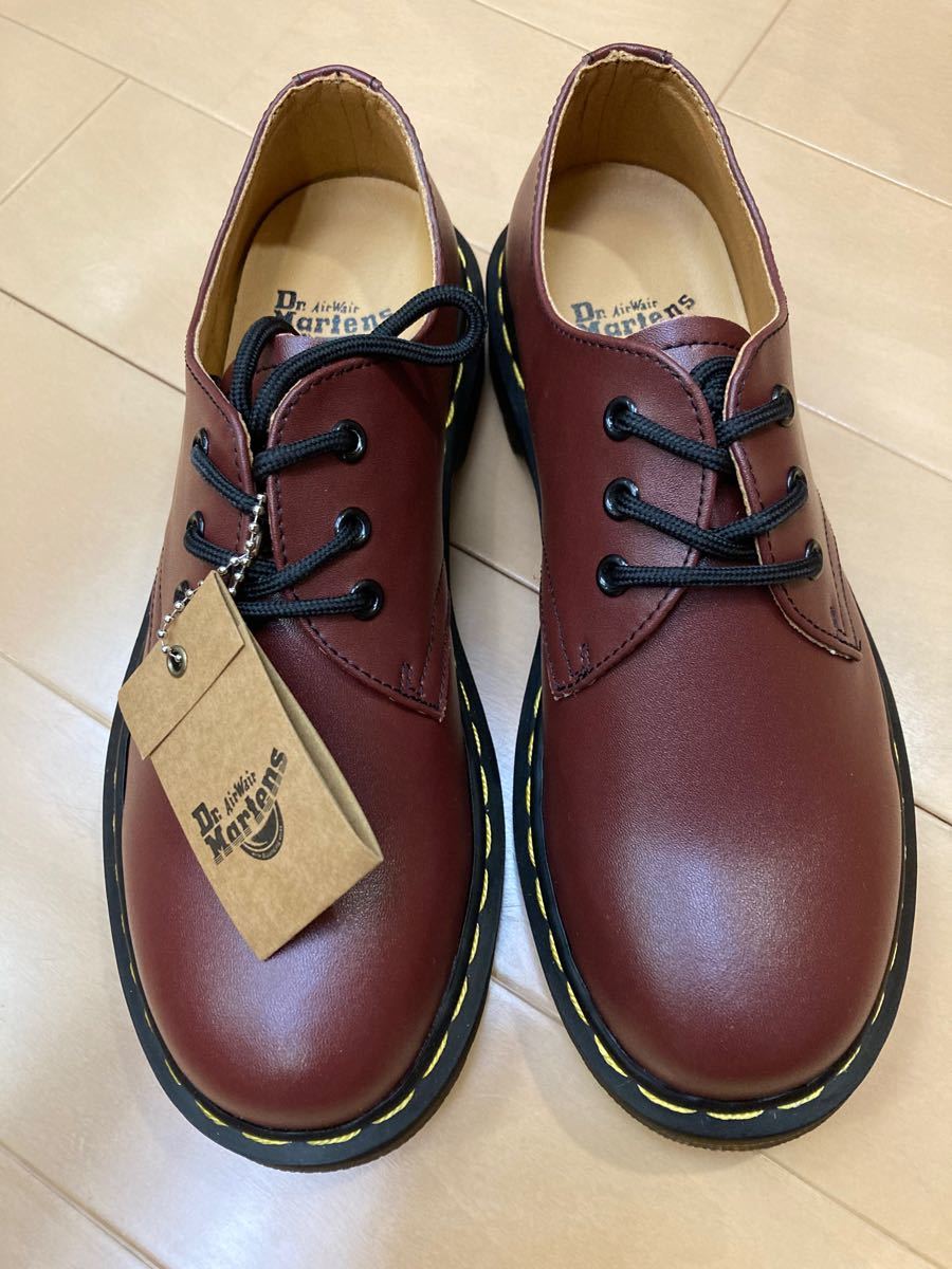 ラスト一足 新品】Dr マーチン 3ホール 27〜27 5cm 赤 チェリーレッド