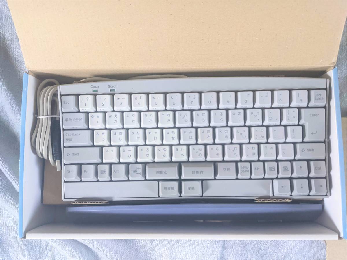 [廃版・未使用新品]FUJITSU FKB8579-661EV親指シフトキーボード_画像2