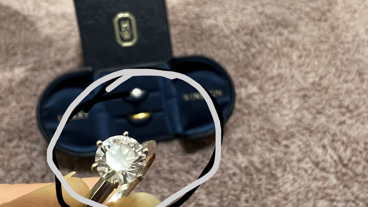 特別価格★ティファニー Pt950TIFFANYセッティング婚約指輪☆ダイヤモンド 0.41ct  エンゲージリング。