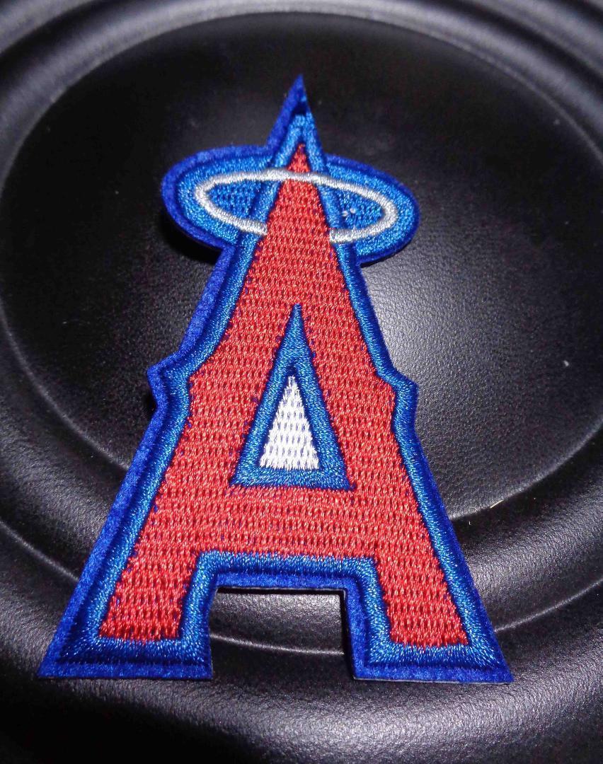 純正アダプター付属 Aロゴ 新品mlb ロサンゼルス エンゼルス Los Angeles Angels野球 ベースボール 刺繍ワッペン アメリカ スポーツ メジャーリーグ クーポン利用で半額 スポーツ 野球 Ekumudini Com