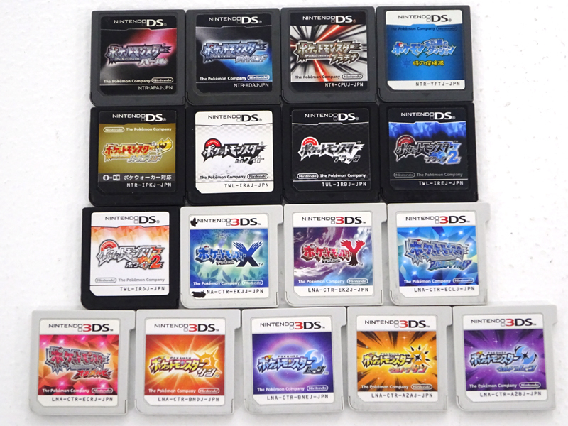○送料無料○ 1 17期間限定割引 NDS用ソフト ポケットモンスター3本