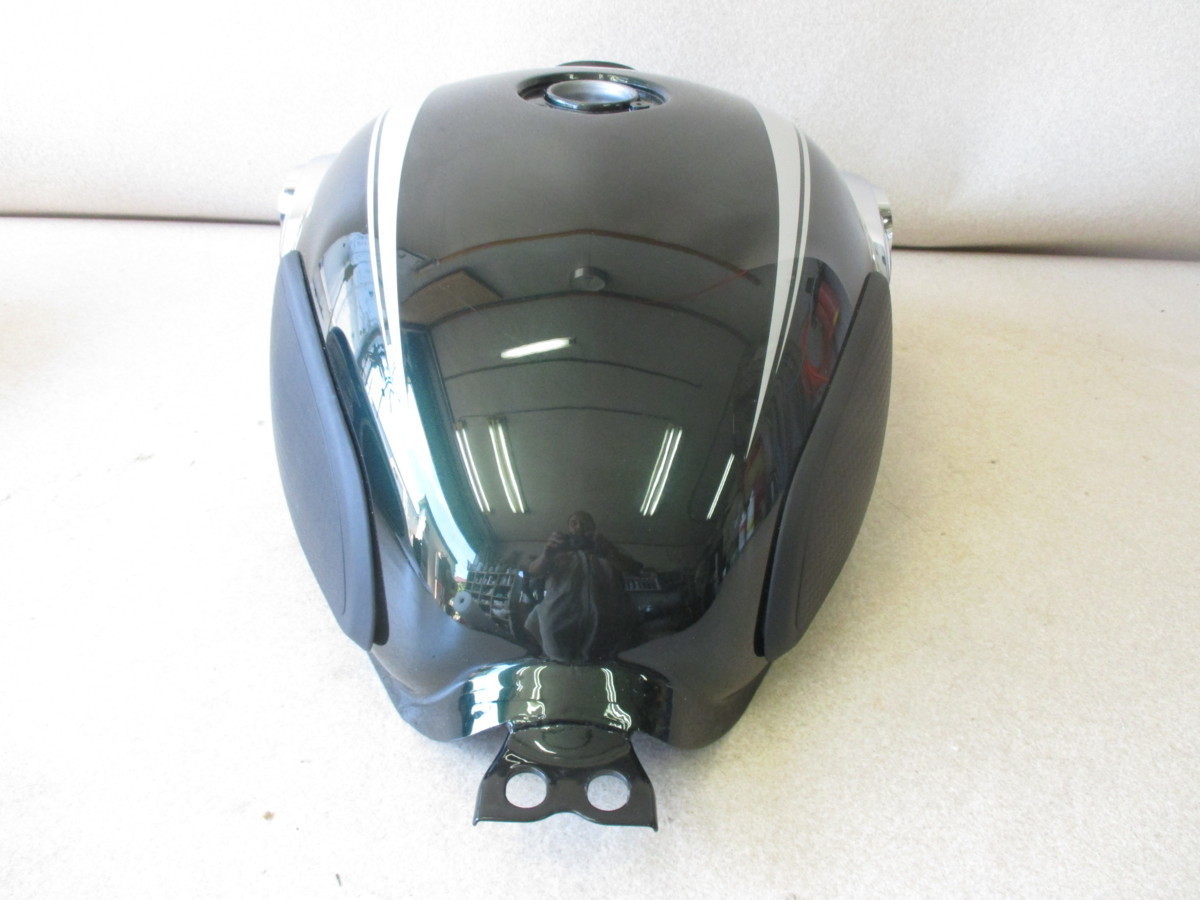 W800 純正タンク グリーン_画像6