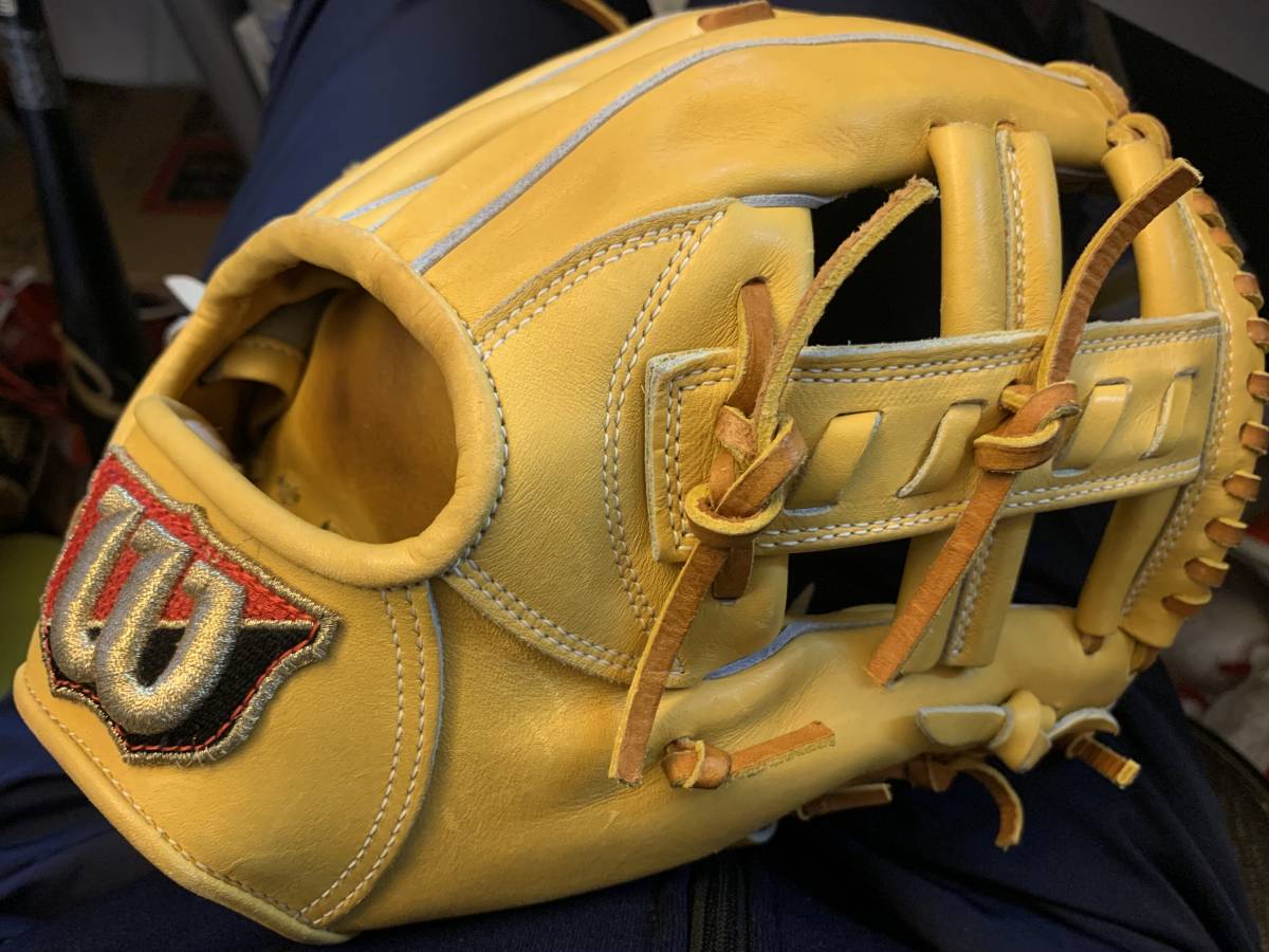 日本製】ウィルソン 硬式用 野球グローブ(右投げ用)グラブ 日本製】ウィルソン 硬式用 野球グローブ(右投げ用)グラブ