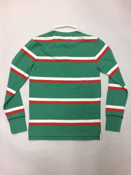 新品 7457 ラガーシャツ Mサイズ US RUGBY ポロ ラルフローレン 長袖 ラグビー ボーダー polo ralph lauren_画像3